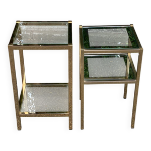 2 tables de chevets bout