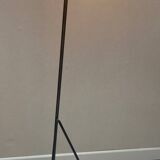 LIX Floor lamp base in raw steel with Caravan lampshade