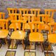 Lot de 12 chaises bistrot vintage