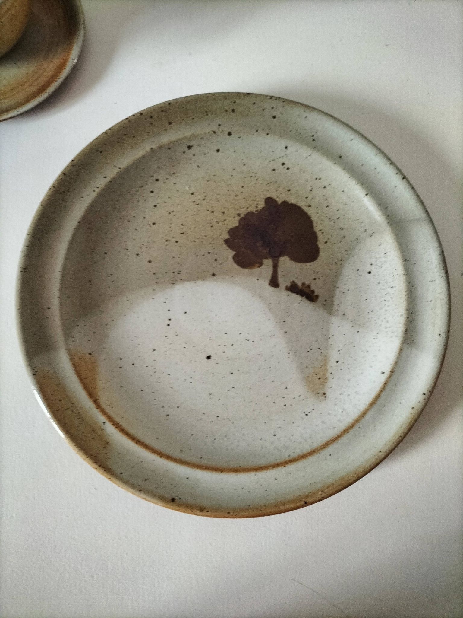 Vintage stoneware brunch set from the Marais region, country decor