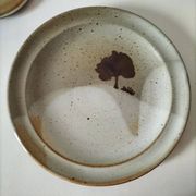 Vintage stoneware brunch set from the Marais region, country decor