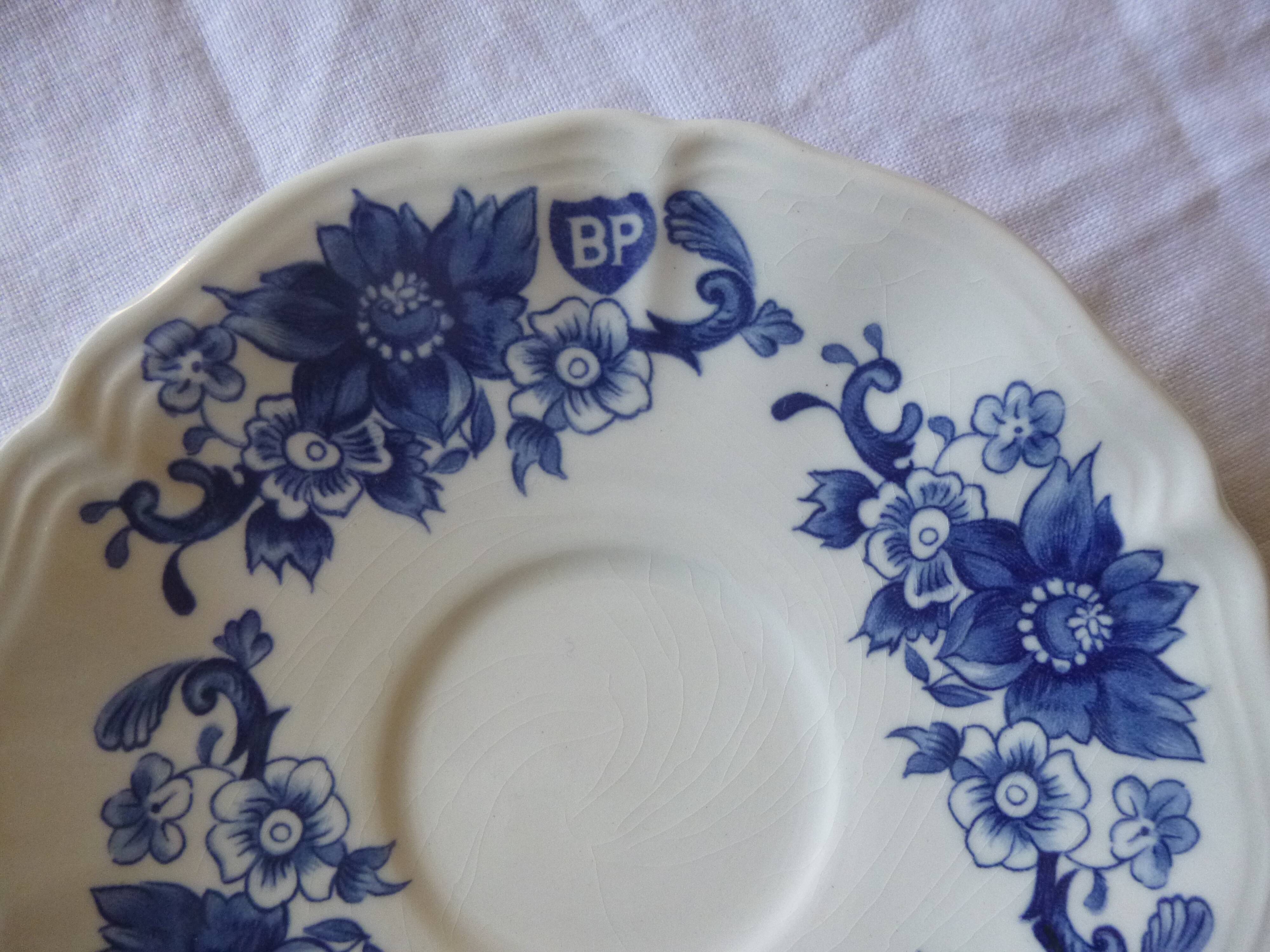 Sarreguemines BP coffee cup and saucer