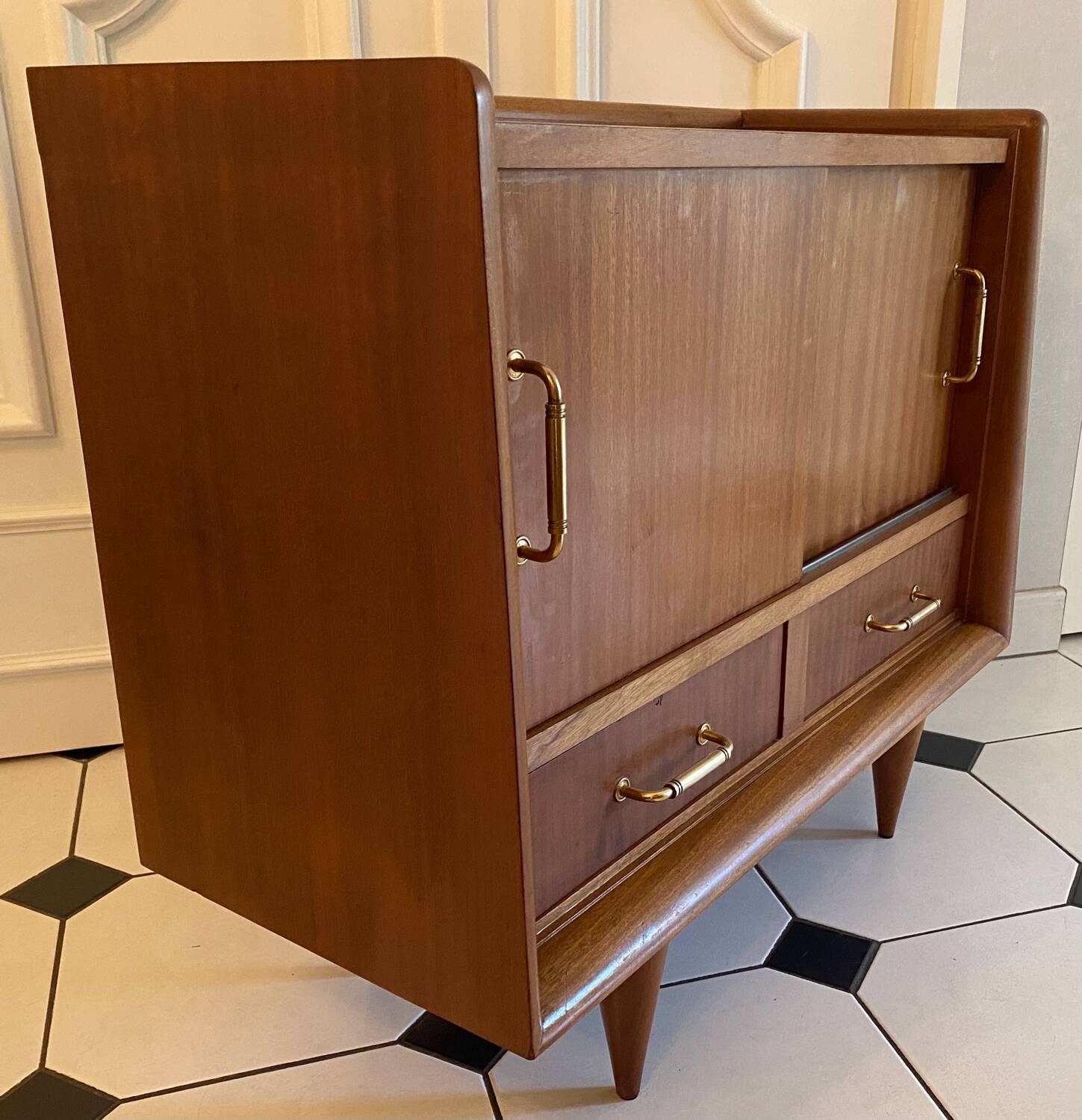 Vintage Scandinavian sideboard