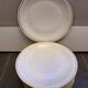 12 flat porcelain plates from Chartres sur Cher, Tiffonnet et Cie