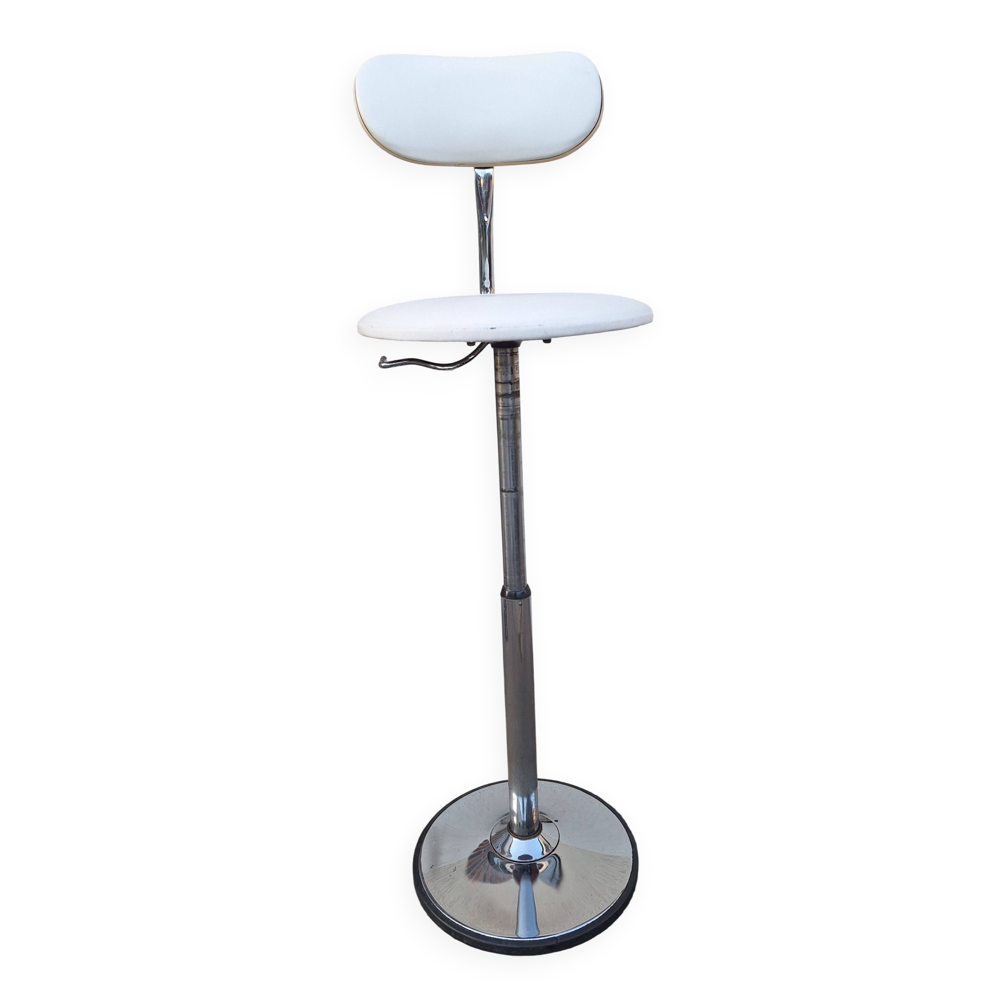 Vintage adjustable high stool Mirima — 1960s/70s