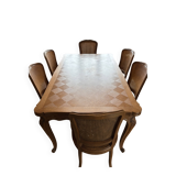 Dining table with extension