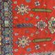 Moroccan vintage carpet handmade flap 175x255 cm