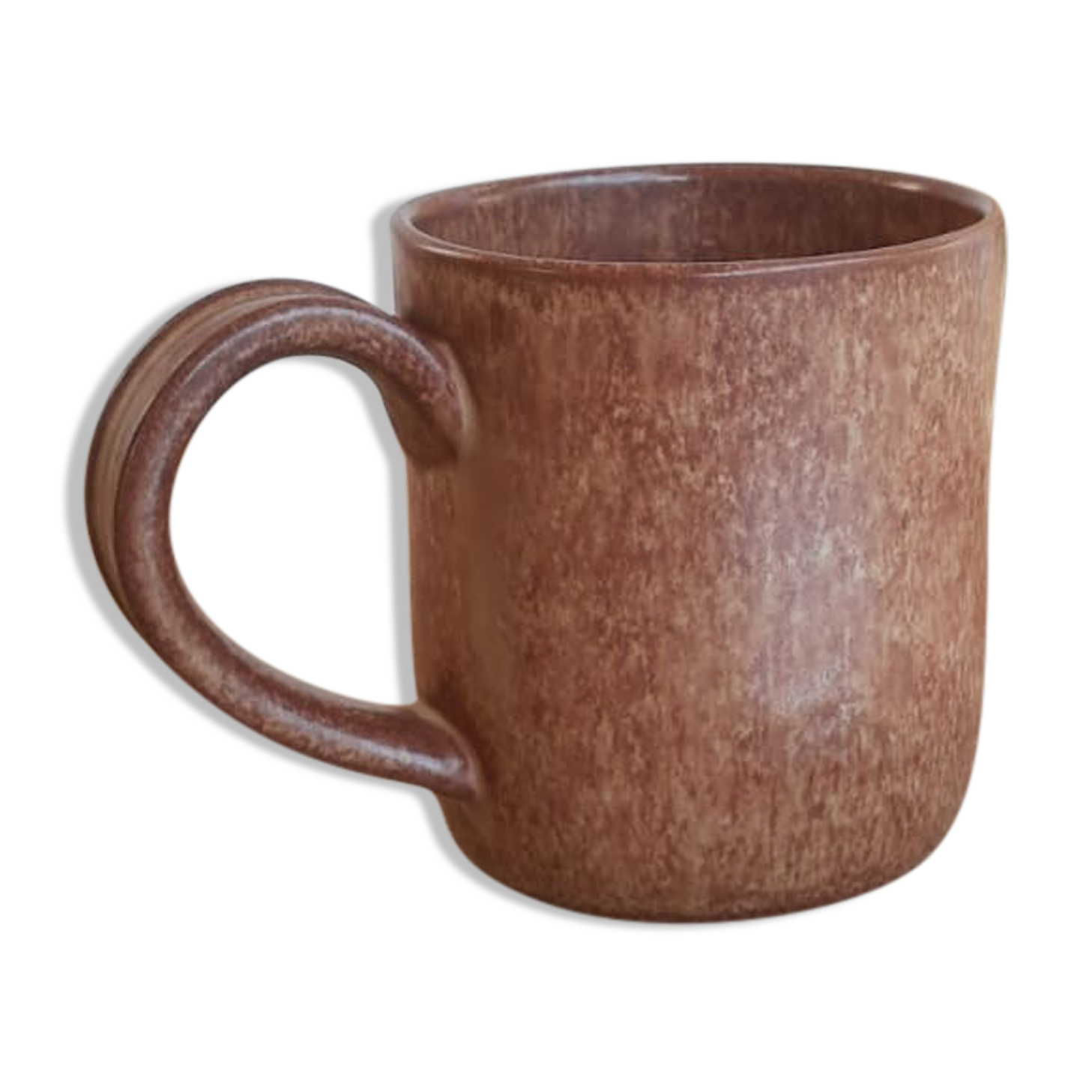 Vintage stoneware cup mug