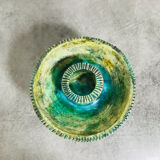 Les Arcs ceramic candle holder