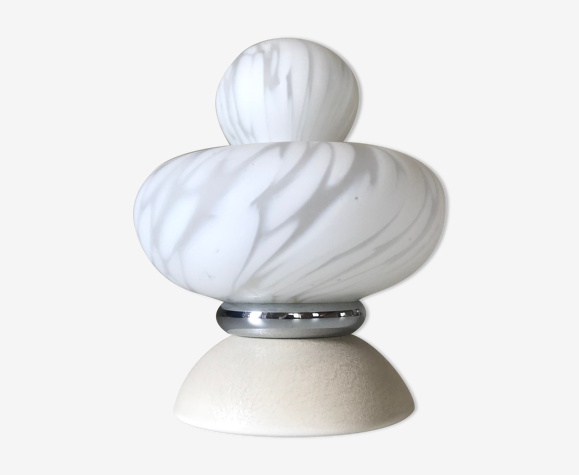 Lampe verre murano design annees 70