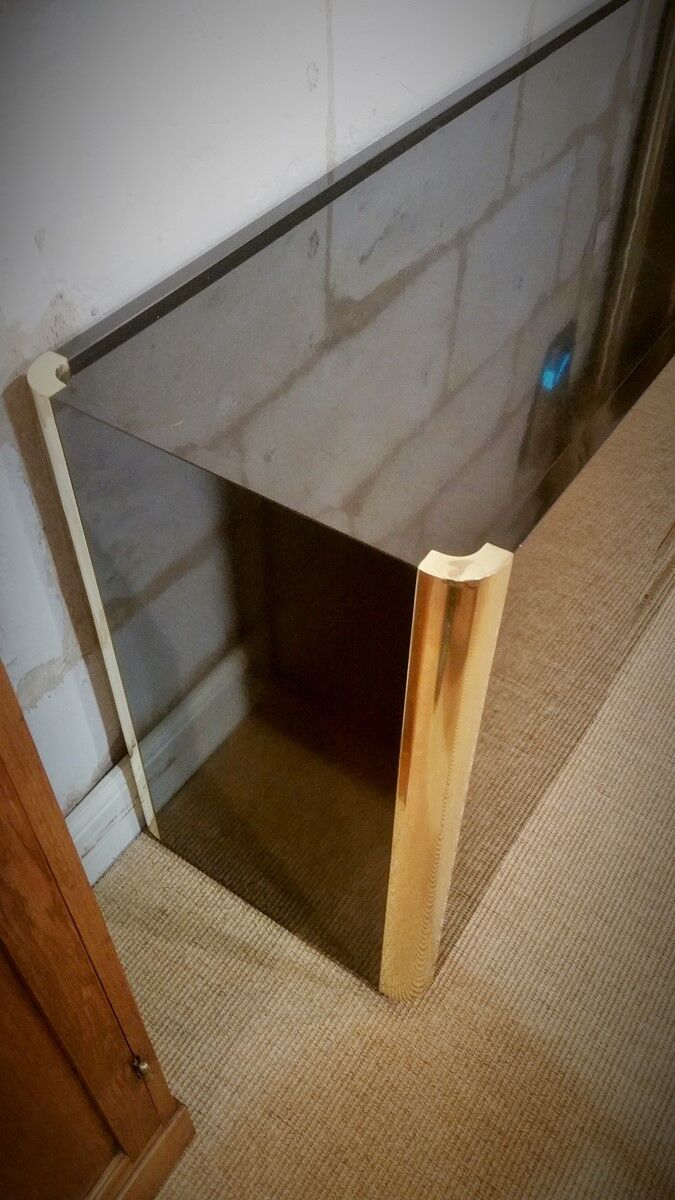 Lacquered and brass sideboard edited by Marie Sabot in the 70