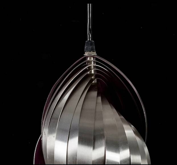 “Conch” pendant light by Henri Mathieu. France 1970