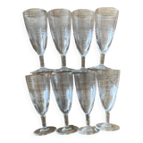 Chiseled decoration flutes