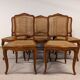 8 chaises style louis xv