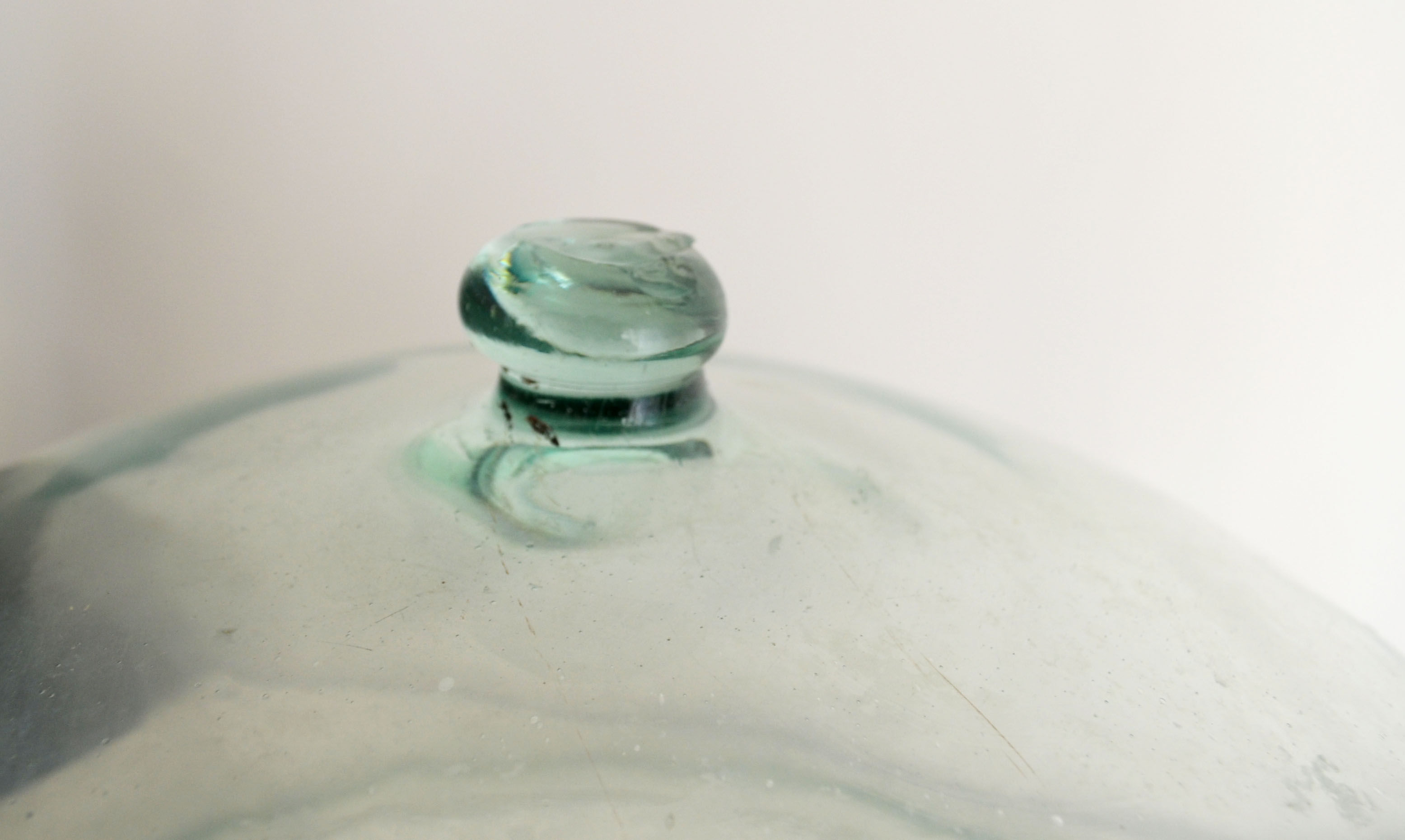 Cloche de jardin en verre soufflé