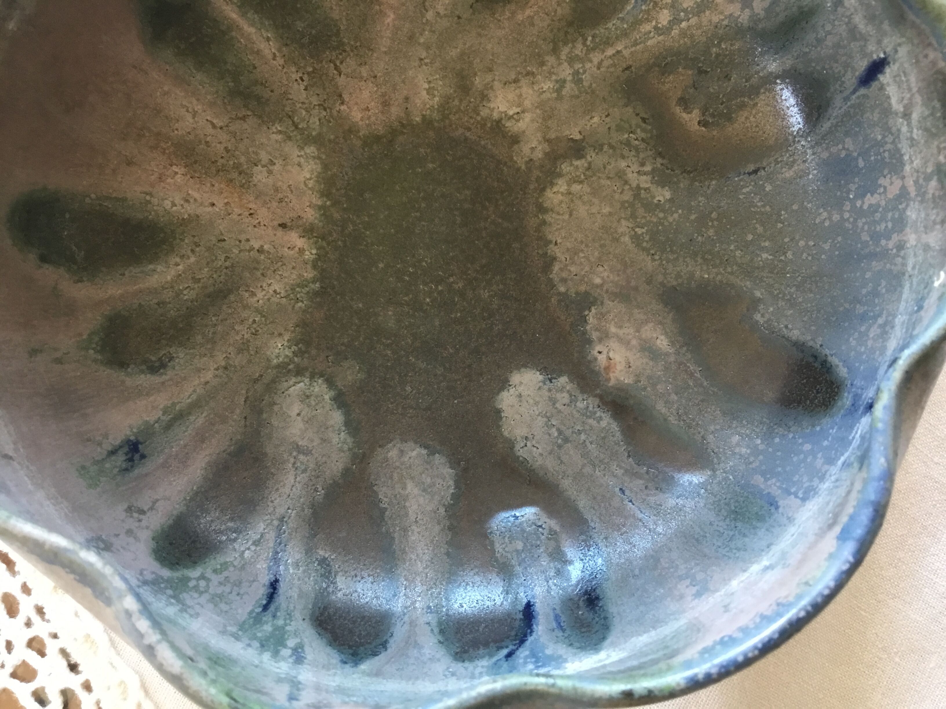 Vide-poche-coupelle grès signed