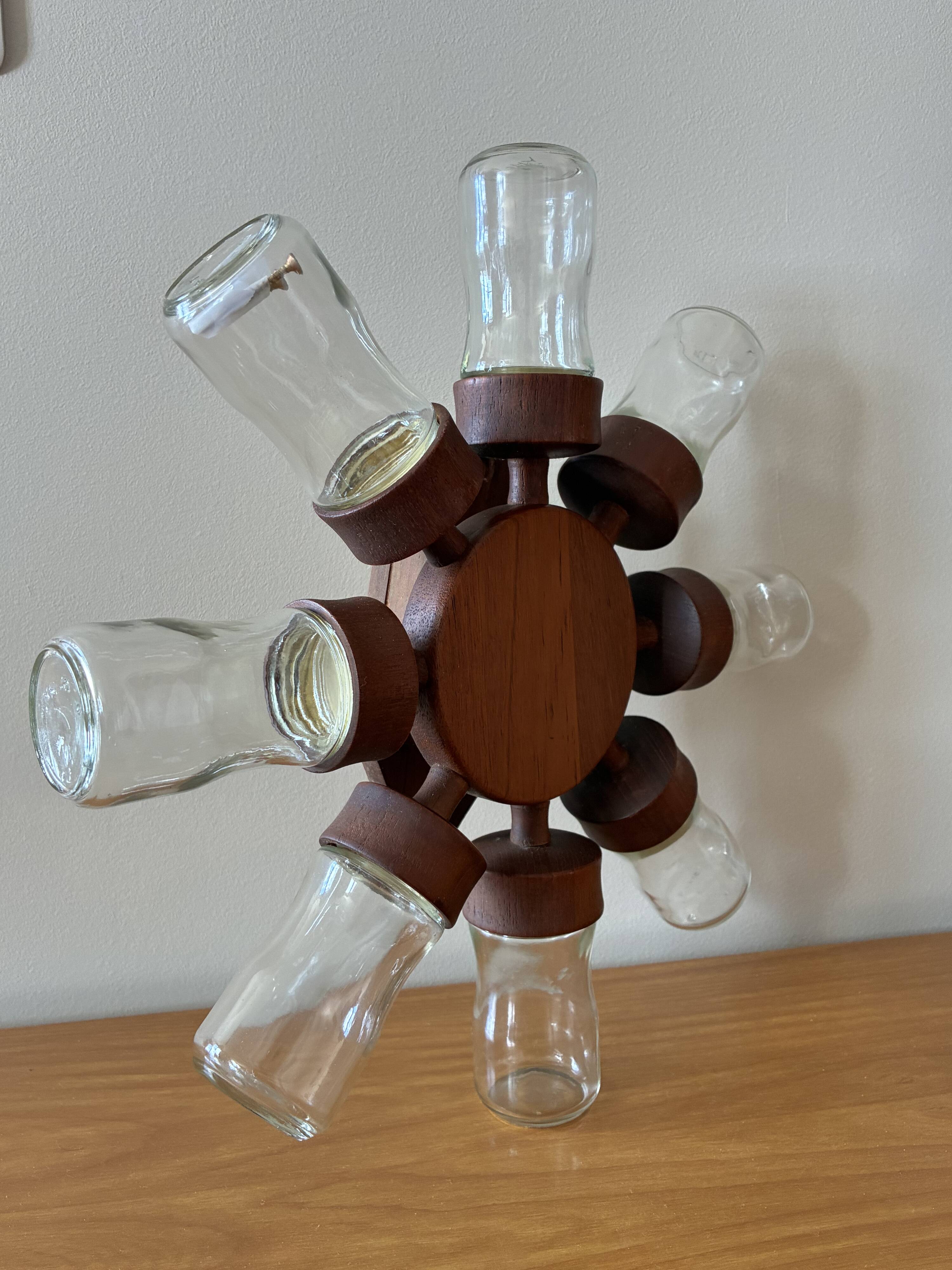 Vintage 70s spice rack