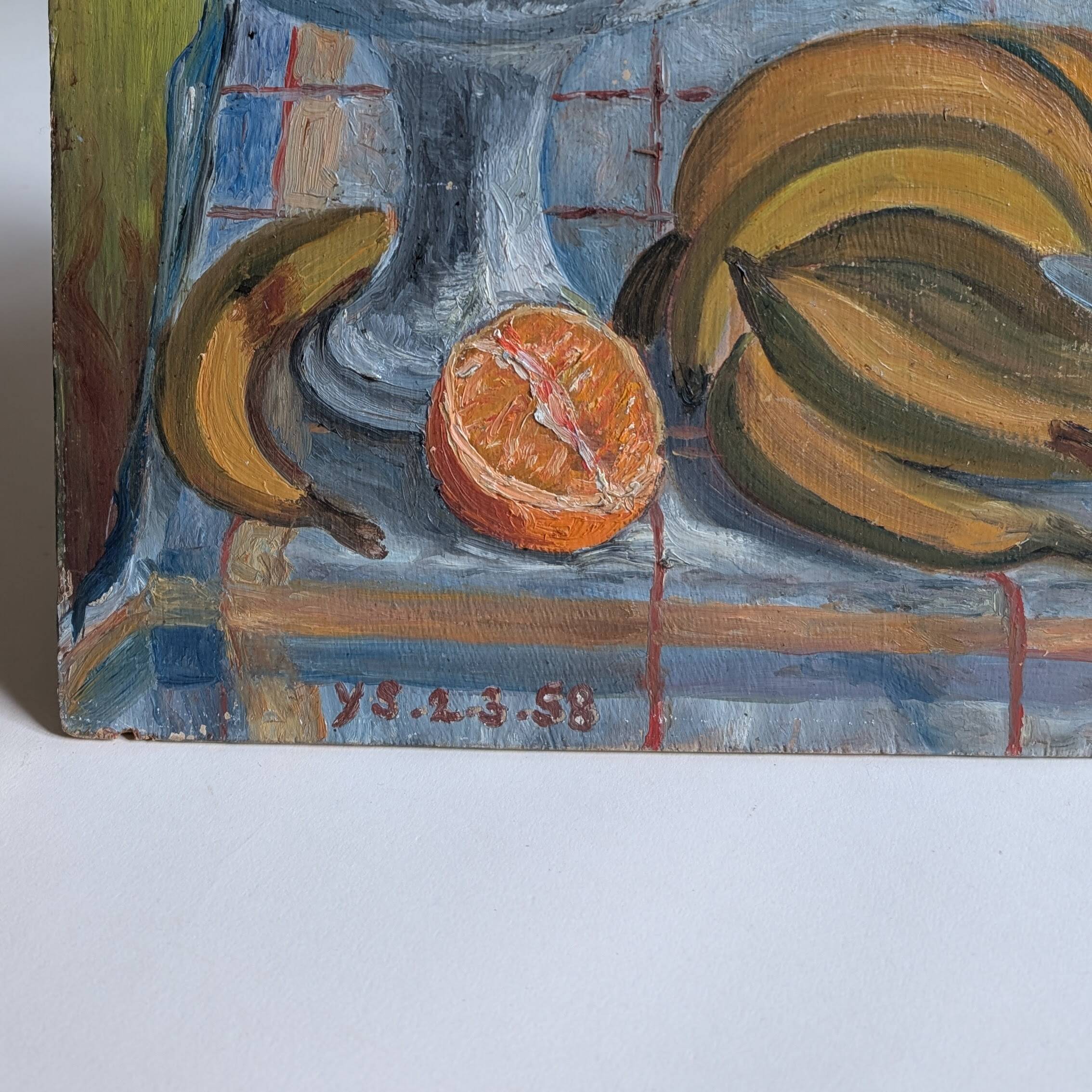 Still life on wood