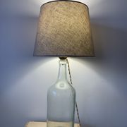 Lampe dame jeanne ancienne