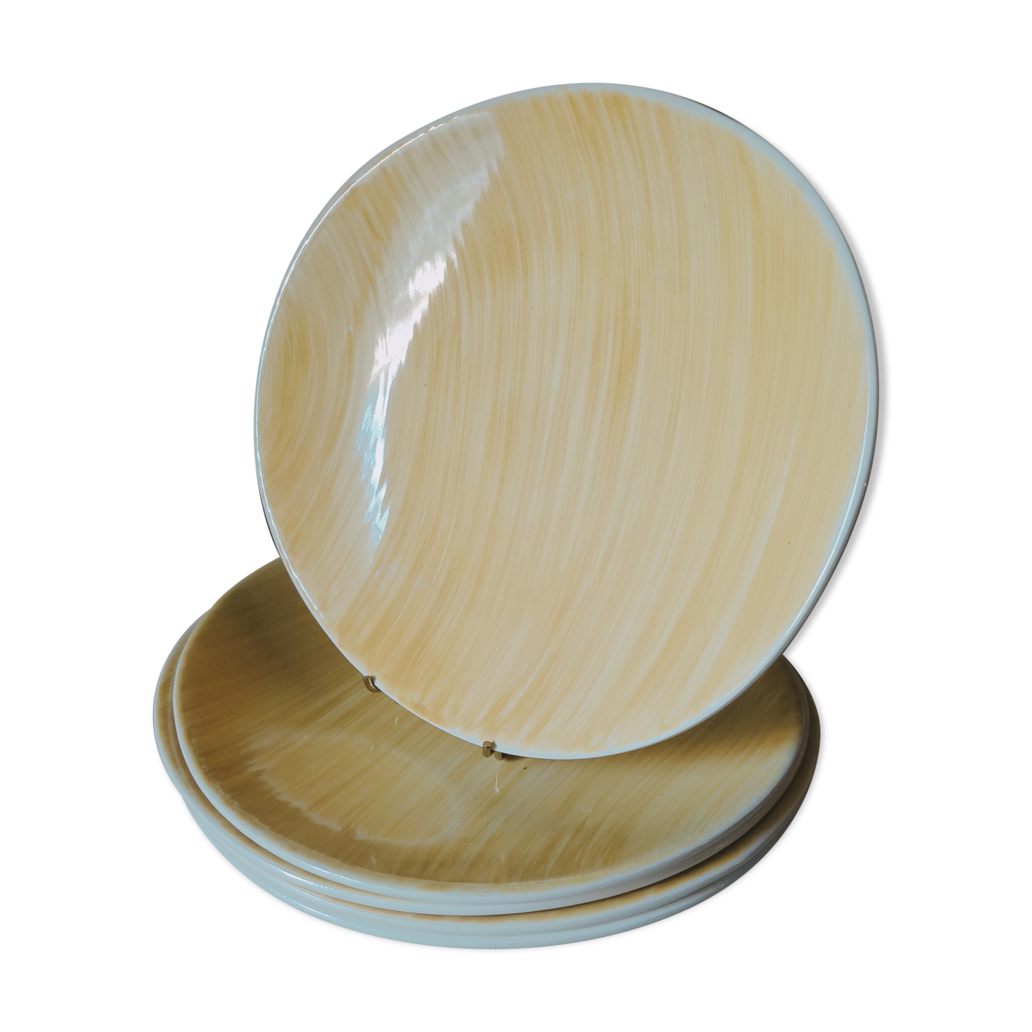 5 oval plates Aquilon by Salins