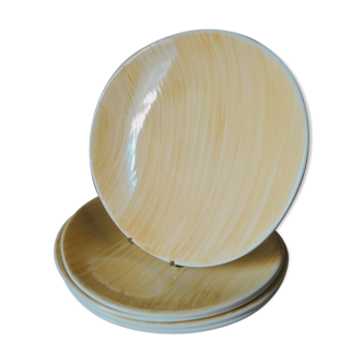 5 oval plates Aquilon by Salins