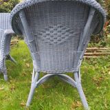 Salon de jardin osier