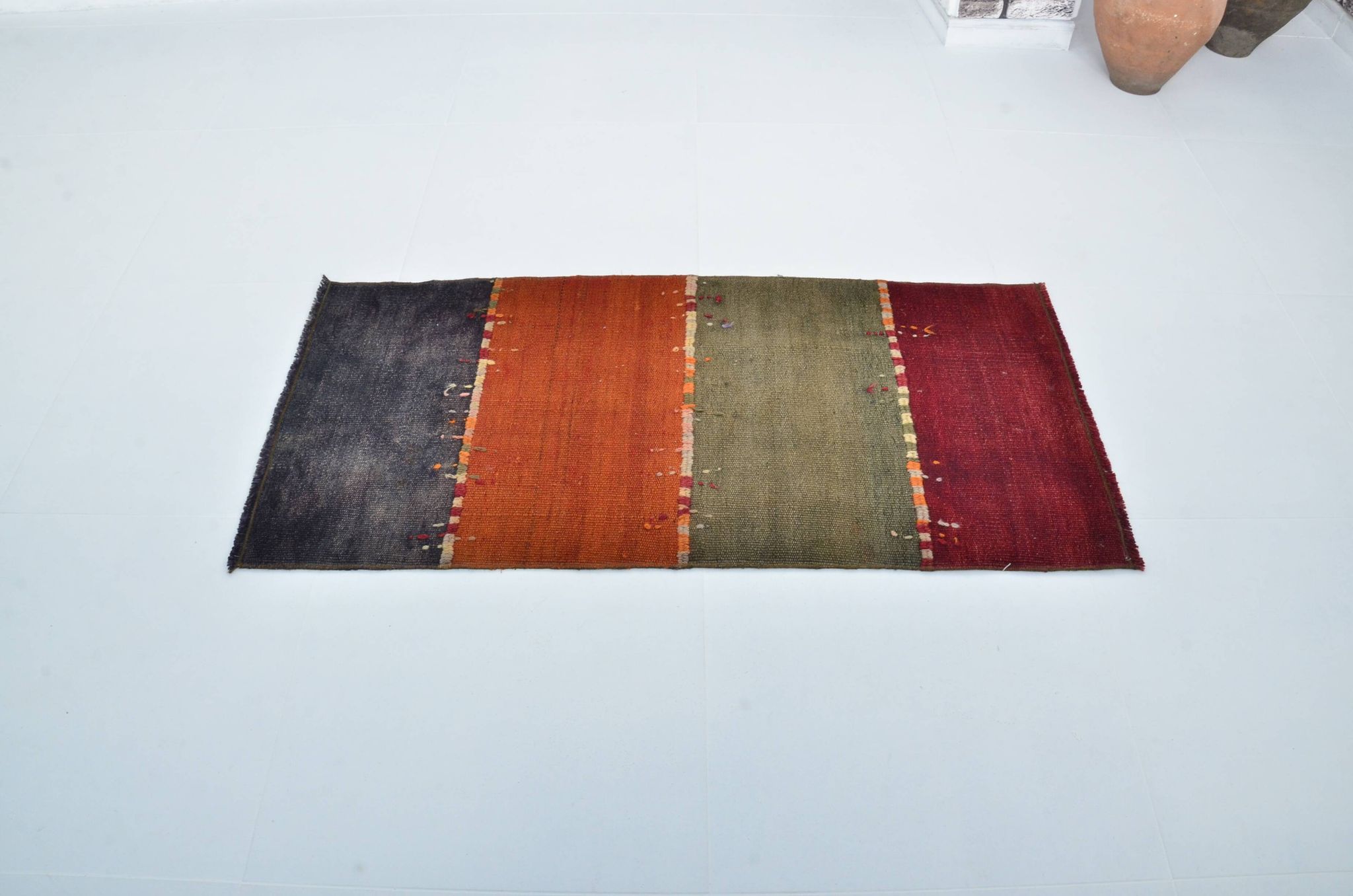Anatolian Kurdish Colorful Carpet sku 3410