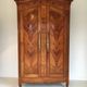 Mid-19th century cabinet of ferns in cherry and chestnut