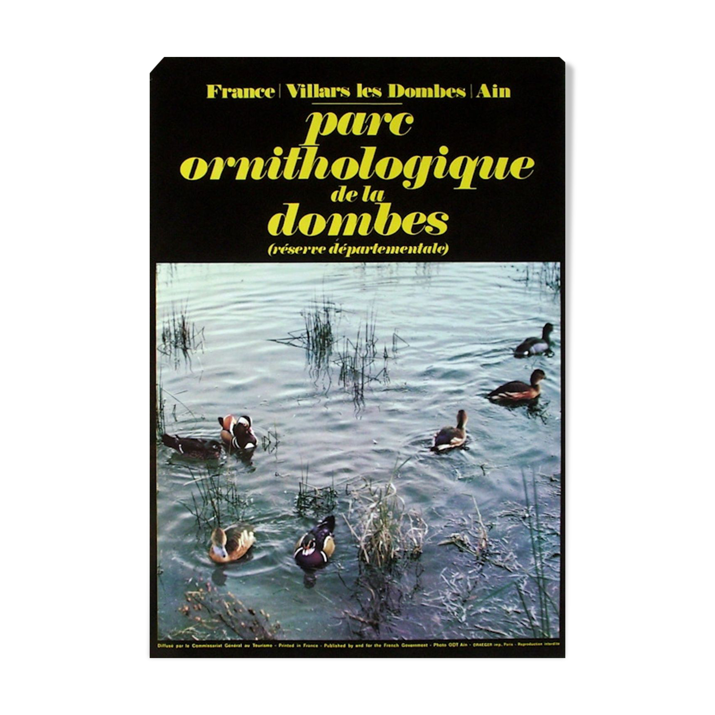 Dombes ornithological park 1960