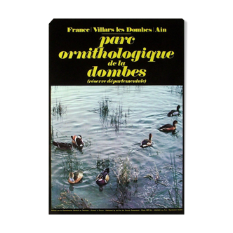 Dombes ornithological park 1960