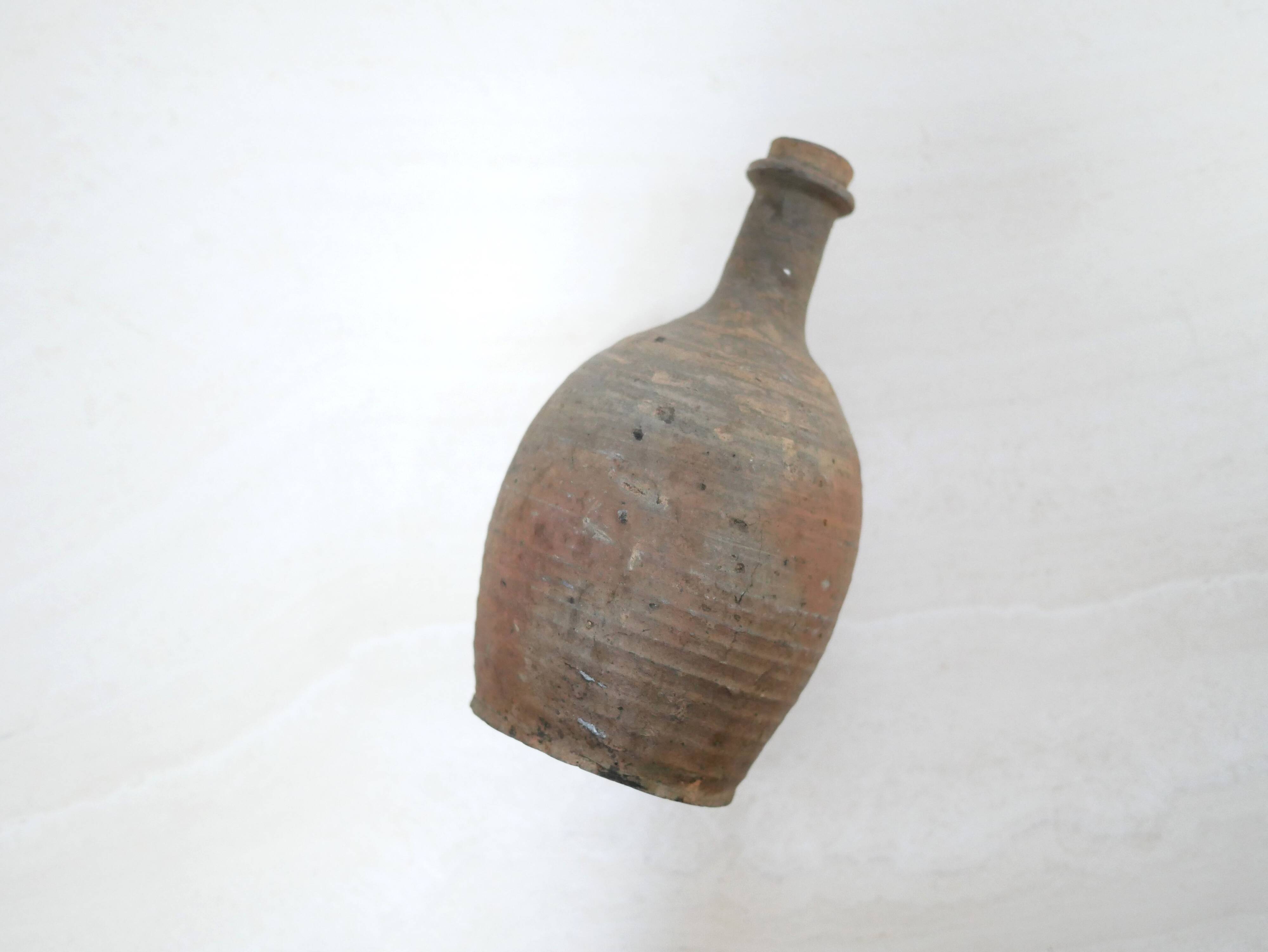 Old terracotta jar