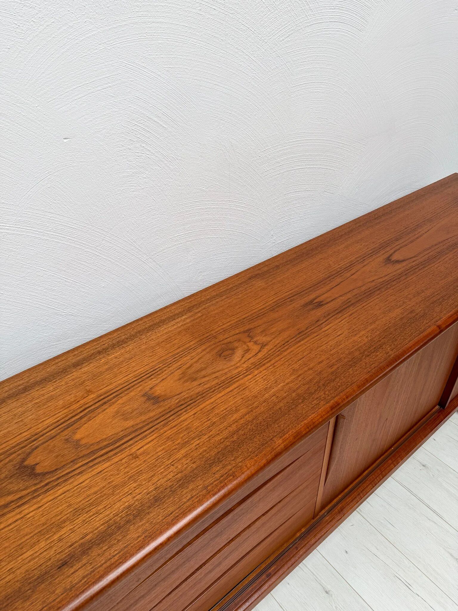 1960s Danish mid-century teak sideboard by Axel Christensen for ACO Møbler
