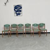 6 community chairs from the 80s