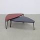 2x Coffee table "Petalo" Charlotte Perriand, Cassina 1990s (set price)