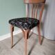 Black Baumann bistro chairs