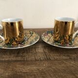 GUSTAV KLIMT Coffee Cup and Gold Cup