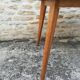 Oak table has two vintage extensions