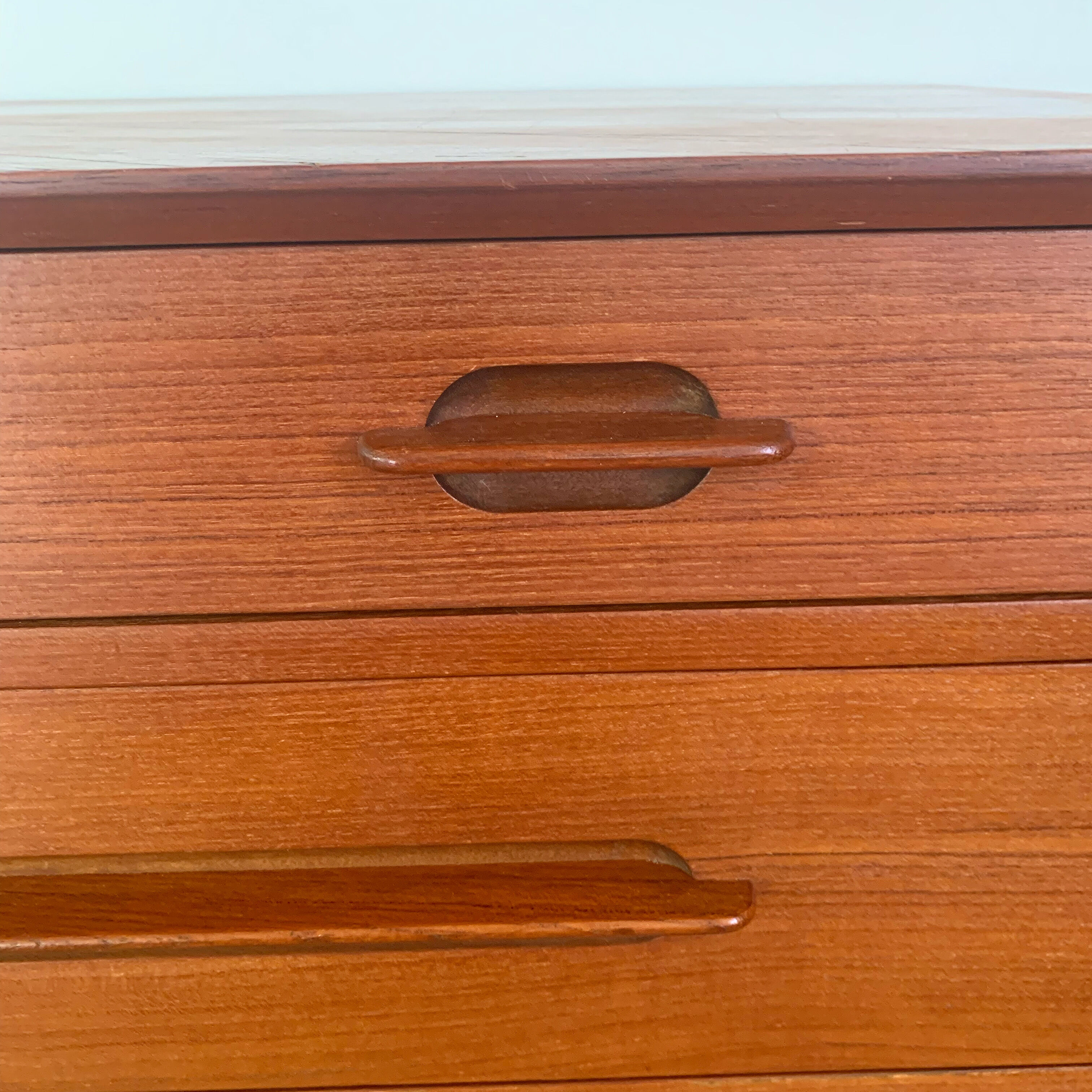 Vintage Danish teak dresser