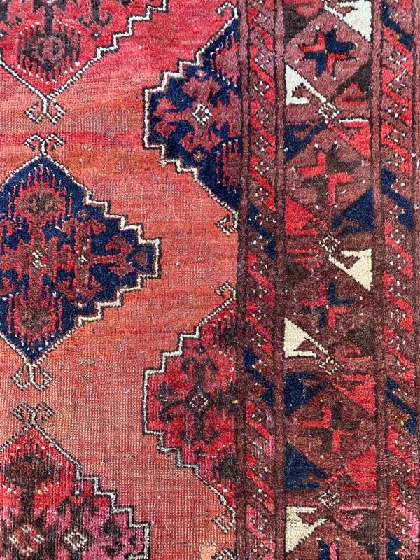 Old Afghan Turkmen carpet 85x148 cm