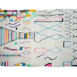 Tapis berbère coloré 265x146cm