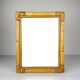 Mid-century bamboo wall mirror, Italy, 1960s