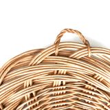 Round wicker or wall decoration, 1950s