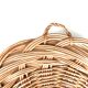 Round wicker or wall decoration, 1950s