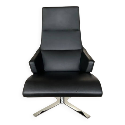 Fauteuil cuir Christian Werner