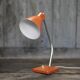 Aluminor table lamp, orange bedside lamp, desk lamp, art lamp