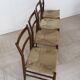 Chaises Modèle Leggera conçues par Gio Ponti pour Cassina, Italie, années 1950, ensemble de 4