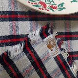 Raw linen tablecloth, Alsatian kelsch
