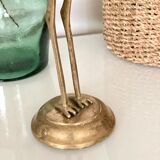 Brass heron