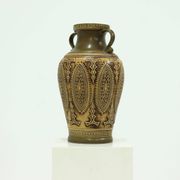 XL Jasba Vase in Earth Tones 1960s