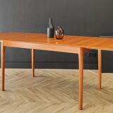 Mid century extendable dining table vintage